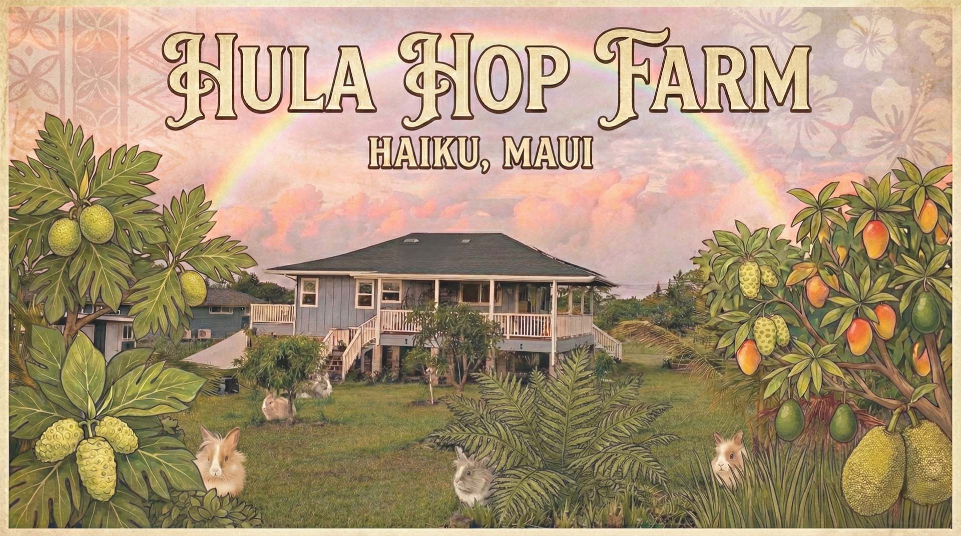 Hula Hop Farm stylized cover